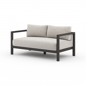 Sonoma Outdoor Sofa 60" Bronze/Stone Grey