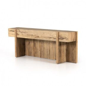 Bingham Console Table Rustic Oak Veneer