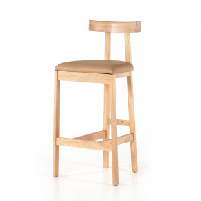 Tex Natural Rosa Morada Bar Stool