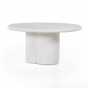 Grano Dining Table Plaster Molded Concrete