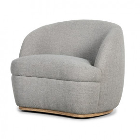 Sandie Swivel Chair Gibson Silver