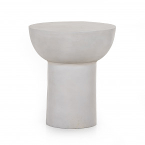 Searcy End Table Textured Matte White