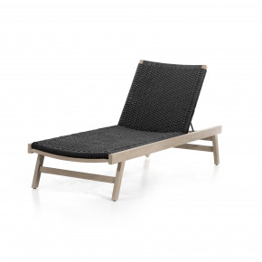 Delano Outdoor Chaise Weathered Grey