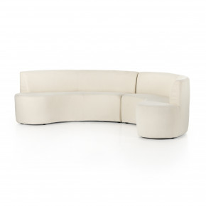 Sanda Dining Banquette Kerbey Ivory