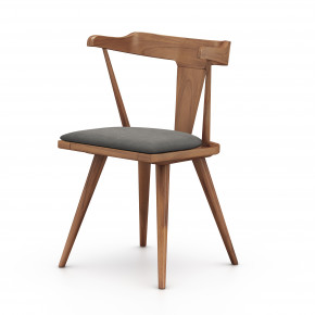 Coleson Dining Chair with Cushion Charcoal