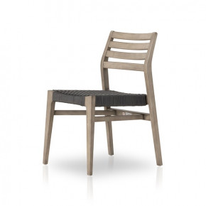 Audra Outdoor Dining Chair Grey