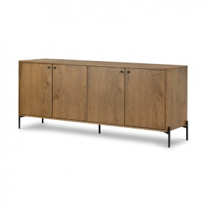 Eaton Sideboard Amber Oak Resin