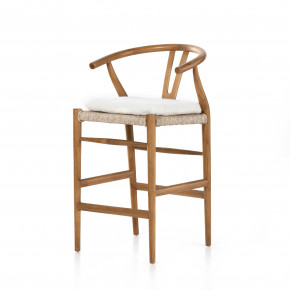 Muestra Counter Stool With Cushion Natural