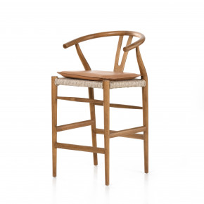 Muestra Counter Stool With Cushion Natural