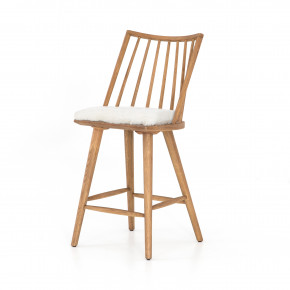 Lewis Windsor Counter Stool with Cushion Sandy