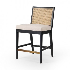 Antonia Armless Dining Stool Flax Counter