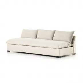 Grant Armless Sofa 94 Ashby Oatmeal