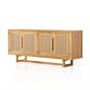 Merit Outdoor Sideboard Natural Teak Fsc