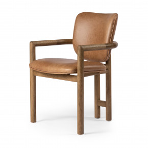 Madeira Dining Chair Chaps Saddle