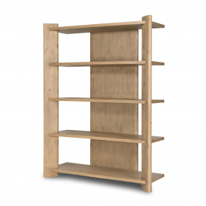 Edmund Bookcase Smoked Pine