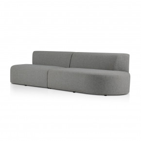 Opal Outdoor 2 Pc Sectional Hayes Smoke