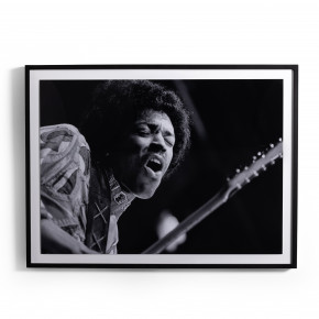 Jimi Hendrix By Getty Images 48x36"