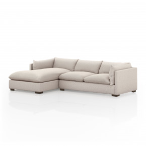Westwood 2 Pieces Left Arm Facing Sectional 112'' Pebble