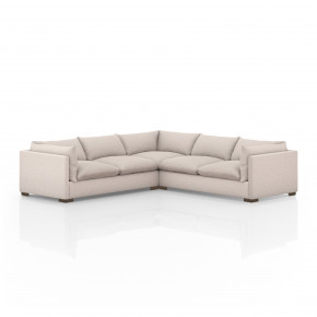 Westwood 3 Pieces Sectional 111'' Pebble