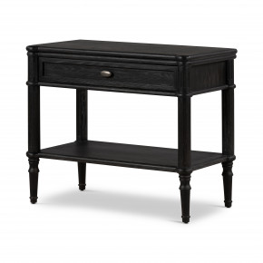 Toulouse Nightstand Distressed Black