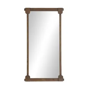 Harda Rectangular Floor Mirror Tanner Brown Acacia