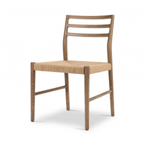 Glenmore Woven Dining Chair Smoked Oak