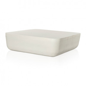 Basil Outdoor Square Coffee Table 48 White