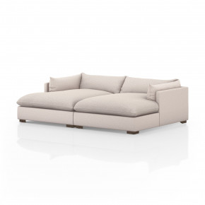 Westwood Double Chaise Sectional 102'' Pebble