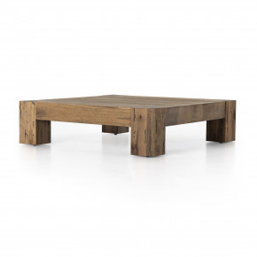 Abaso Coffee Table Rustic Wormwood Oak