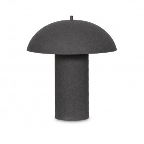 Santorini Table Lamp Matte Black Plaster