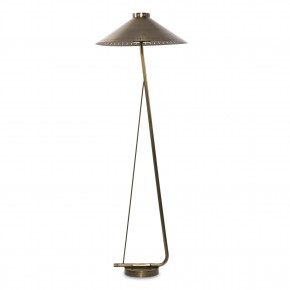 Egon Floor Lamp Antique Brass Iron