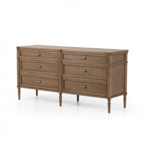 Toulouse 6-Drawer Dresser Toasted Oak