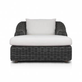 Messina Outdoor Chaise Lounge Venao Ivory