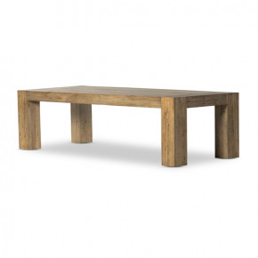 Abaso Dining Table 108" Rustic Wormwood