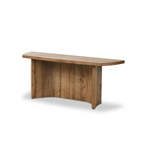 Brinton Console Table Rustic Oak Veneer