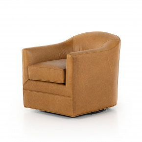 Quinton Swivel Chair Ontario Camel