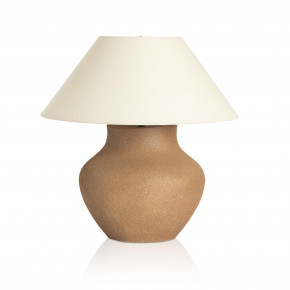 Parma Ceramic Table Lamp Dark Sand