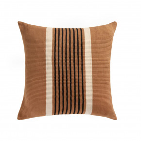 Handwoven Merido Pillow Cover Taupe 20" x 20"