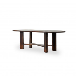 Ovilla Oval Dining Table Distressed