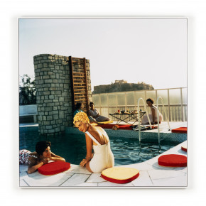 Penthouse Pool By Slim Aarons 24" x 24"