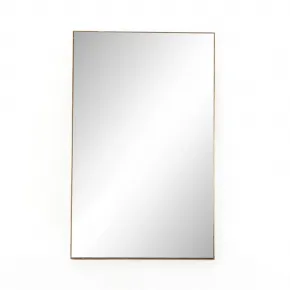 Georgina Rectangle Floor Mirror Polished