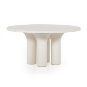 Parra Round Dining Table Plaster Molded