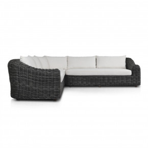 Messina Outdoor 3-Pc Sectional Venao Ivory
