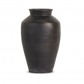 Kyland Vase Aged Black Ceramic