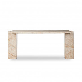 Romano Console Table Desert Taupe Marble