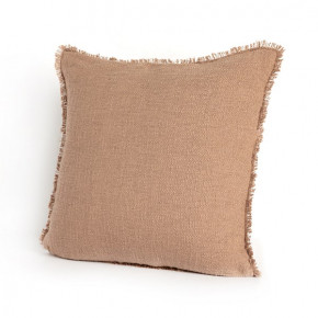 Tharp Outdoor Pillow Textured Taupe 20 in x 20 in
