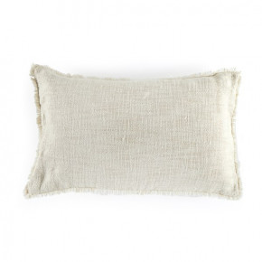 Tharp Outdoor Pillow Natural Cream 16 in x 24 in
