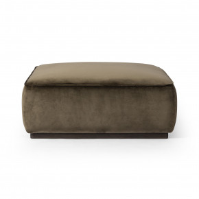 Sinclair Square Ottoman Surrey Olive 36"