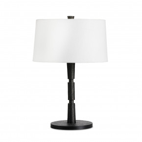 Fernando Table Lamp Forged Black Aluminum