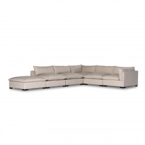 Westwood 5pc Right Arm Facing Sectional W Ottoman Bennett Moon